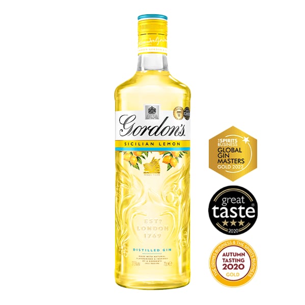 Gordons Sicilian Lemon Gin 37.5% | 70 cl