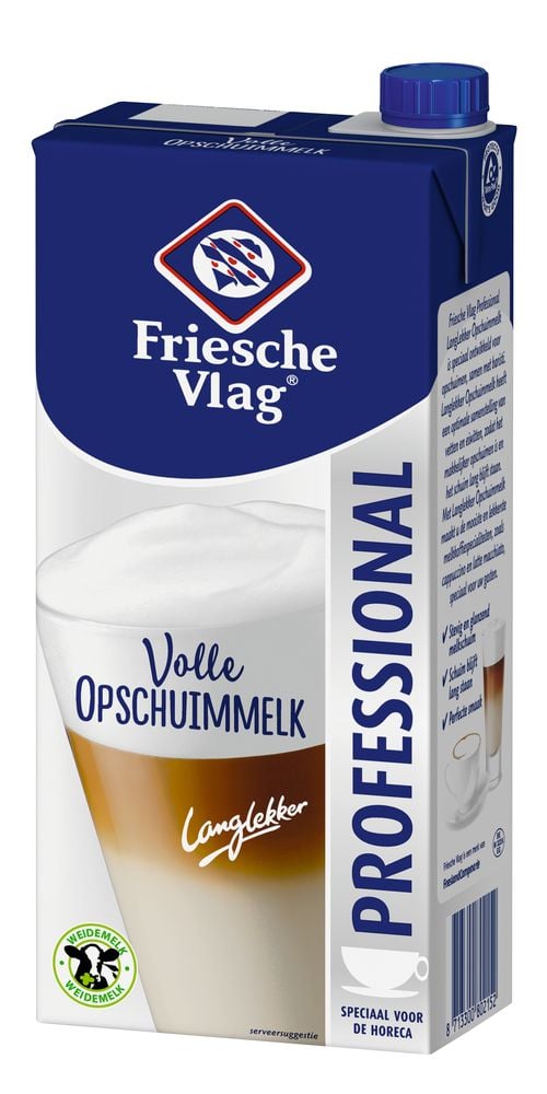 Friesche Vlag Volle Opschuimmelk | 12 × 1 L