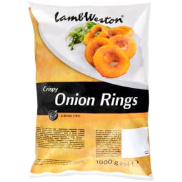 Lambweston Krokante Uienringen | 6 × 1 kg diepvries