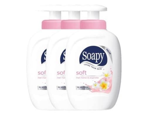 Soapy Handzeep Soft | 3 × 300 ml
