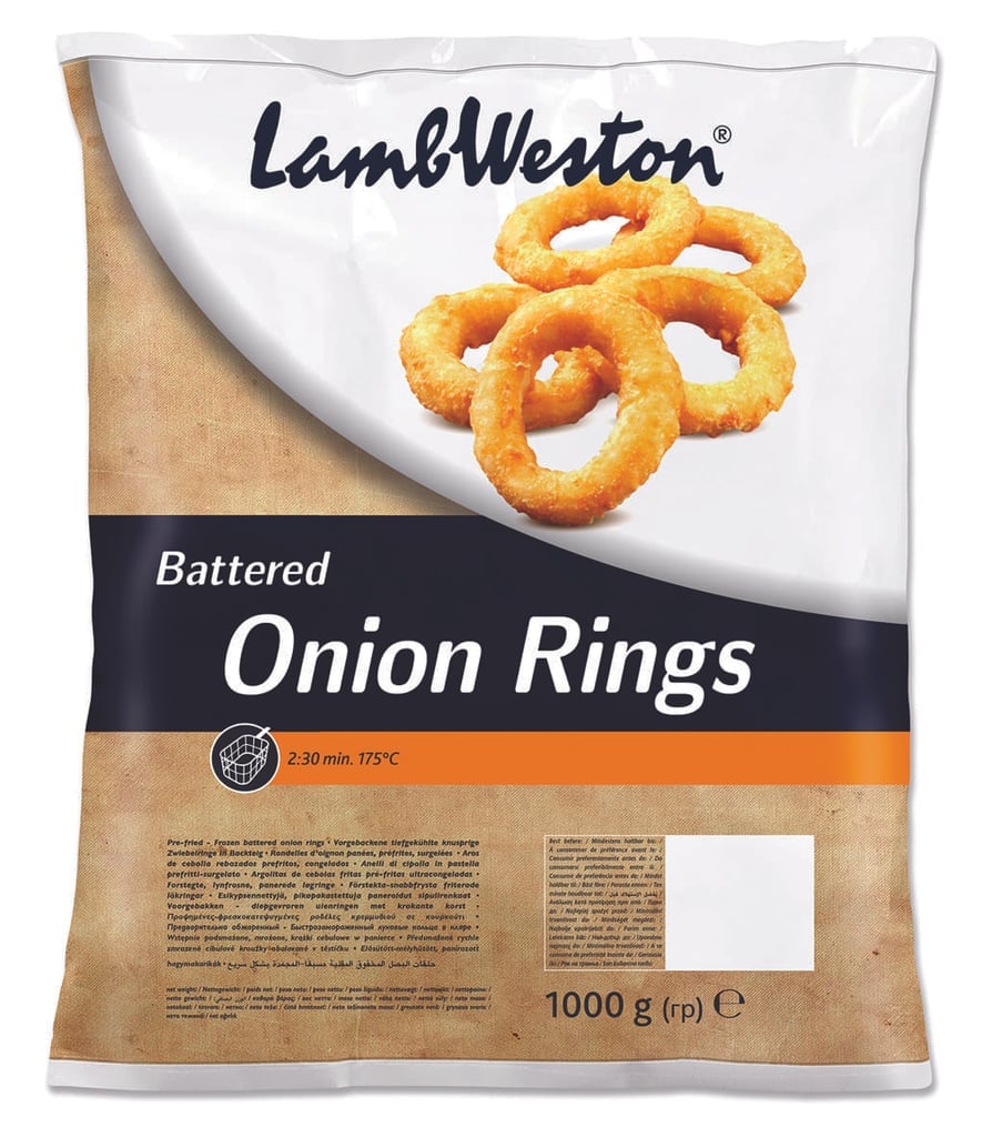 Lambweston Uienringen Beer Battered | 1 kg diepvries