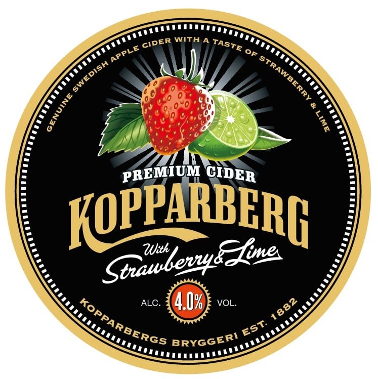 Kopparberg Strawberry Lime Keg | fust 30 L oneway