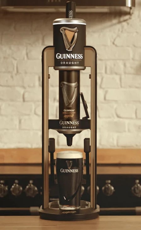 Guinness Micro Draught Table Tap 4.2% | 24 × 55.8 cl blik